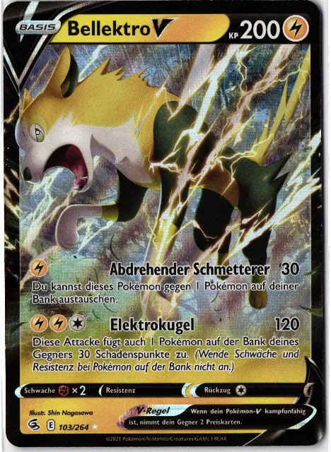 Bellektro V Fusion Strike 103/264 Vorderseite
